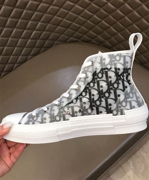 dior hightop sneakers.